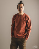 Flat Head FN-THCL-201 - THC 9oz Long-Sleeve Heavyweight Tee - Orange