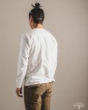 Flat Head FN-THCL-201 - THC 9oz Long-Sleeve Heavyweight Tee - White