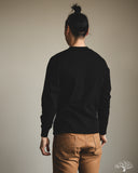 Flat Head FN-THL-101 - Waffle Knit Long-Sleeve Thermal - Black