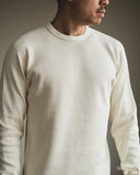 Flat Head FN-THL-101 - Waffle Knit Long-Sleeve Thermal - Ivory