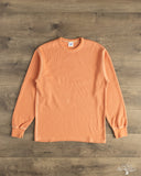 Flat Head FN-THL-101 - Waffle Knit Long-Sleeve Thermal - Light Orange
