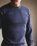 Flat Head FN-THL-101 - Waffle Knit Long-Sleeve Thermal - Navy