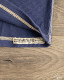 Flat Head FN-THL-101 - Waffle Knit Long-Sleeve Thermal - Navy