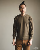 Flat Head FN-THL-101 - Waffle Knit Long-Sleeve Thermal - Olive