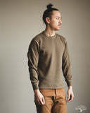 Flat Head FN-THL-101 - Waffle Knit Long-Sleeve Thermal - Olive