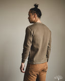 Flat Head FN-THL-101 - Waffle Knit Long-Sleeve Thermal - Olive