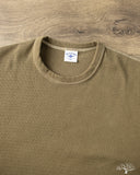 Flat Head FN-THL-101 - Waffle Knit Long-Sleeve Thermal - Olive