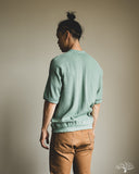 Flat Head FN-THW-002 - Thermal Raglan Sleeve T-Shirt - Green