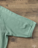 Flat Head FN-THW-002 - Thermal Raglan Sleeve T-Shirt - Green