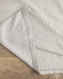 Flat Head FN-TSH-003 - Short-Sleeve Henley T-Shirt - Gray