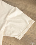 Flat Head FN-TSH-003 - Short-Sleeve Henley T-Shirt - Nature