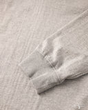 Flat Head FN-TSHL-004 - Long-Sleeve Henley T-Shirt - Grey