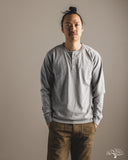 Flat Head FN-TSHL-004 - Long-Sleeve Henley T-Shirt - Grey