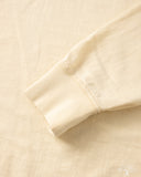 Flat Head FN-TSHL-004 - Long-Sleeve Henley T-Shirt - Ivory