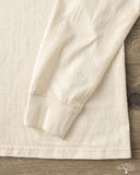 Flat Head FN-TSHL-004 - Long-Sleeve Henley T-Shirt - Nature