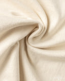 Flat Head FN-TSHL-004 - Long-Sleeve Henley T-Shirt - Nature