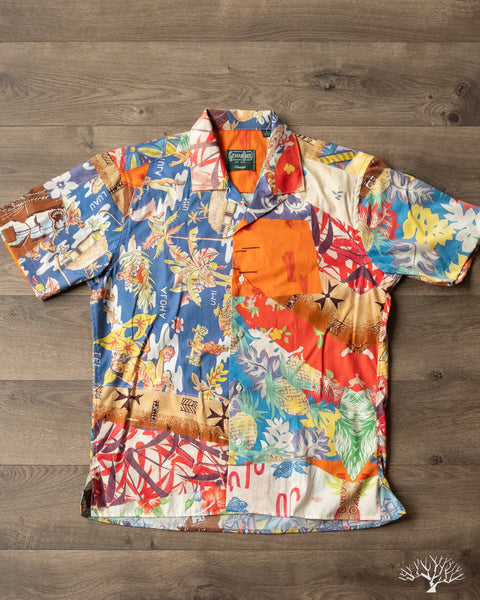 Gitman Vintage - Aloha Quilt Camp Shirt – Withered Fig
