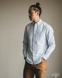 Gitman Vintage Japanese Striped Oxford - Blue