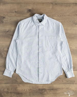 Gitman Vintage Japanese Striped Oxford - Blue
