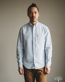 Gitman Vintage Japanese Striped Oxford - Blue