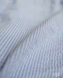 Gitman Vintage Blue Tonal Seersucker Short-Sleeve Shirt