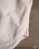 Gitman Vintage Brown Yarn-Dyed Seersucker Short-Sleeve Shirt