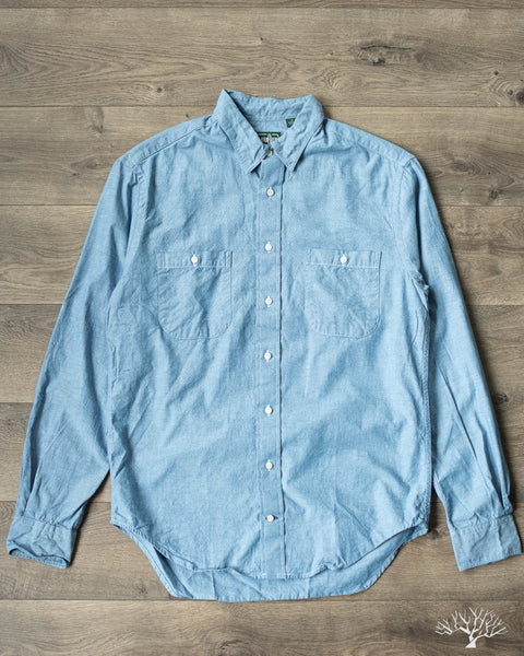 Gitman Vintage - Classic Chambray Work Shirt – Withered Fig