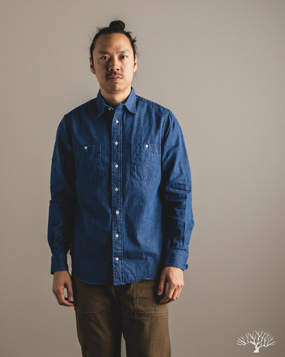 Gitman Vintage Classic Denim Work Shirt