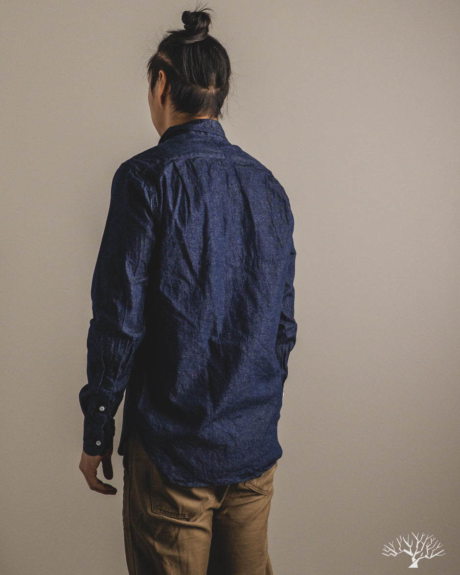 Gitman Vintage Indigo Denim Work Shirt