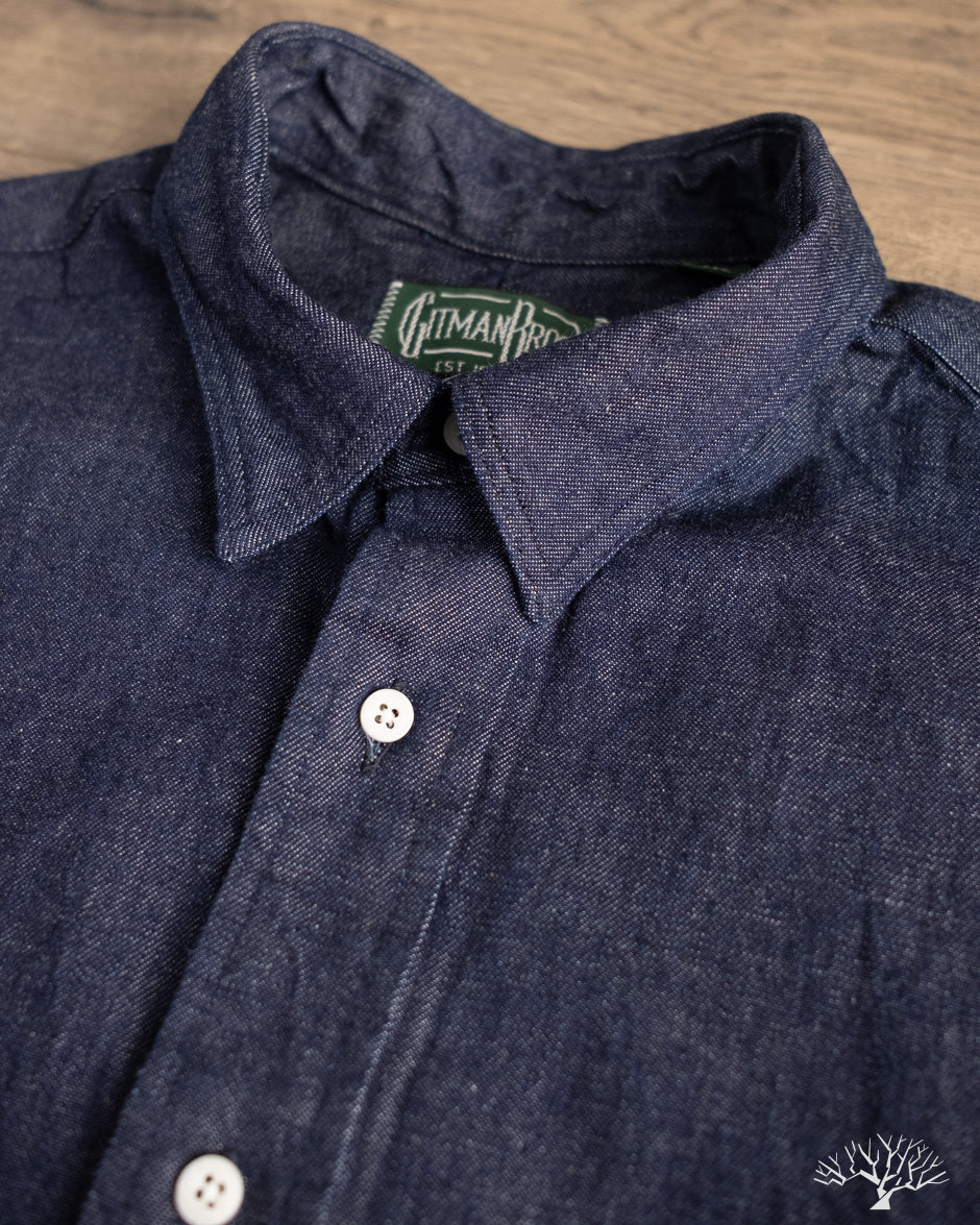 Gitman Vintage Indigo Denim Work Shirt