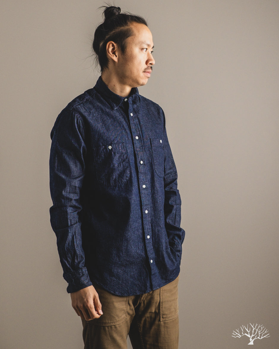 Gitman Vintage Indigo Denim Work Shirt