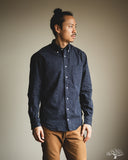 Gitman Vintage Indigo Japanese Silk Denim