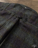 Gitman Vintage Navy Cotton Tweed Check Shirt