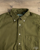 Gitman Vintage Oxford Shirt - Olive Overdye