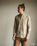 Gitman Vintage Oxford Shirt - Tan Overdye