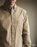 Gitman Vintage Oxford Shirt - Tan Overdye