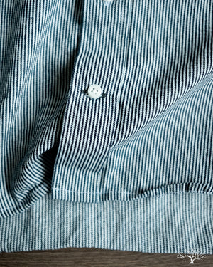 Gitman Vintage Railroad Stripe Denim Work Shirt
