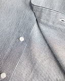 Gitman Vintage Railroad Stripe Denim Work Shirt