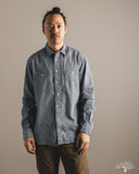 Gitman Vintage Railroad Stripe Denim Work Shirt