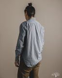 Gitman Vintage Railroad Stripe Denim Work Shirt
