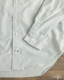 Gitman Vintage Spring Oxford Shirt - Green Stripe