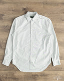 Gitman Vintage Spring Oxford Shirt - Green Stripe