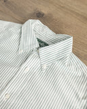 Gitman Vintage Spring Oxford Shirt - Green Stripe