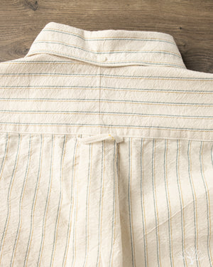 Gitman Vintage - Japanese Striped Oxford - Tan – Withered Fig