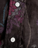Gitman Vintage Top Dyed Floral Bark Cloth Short-Sleeve Shirt