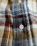 Gitman Vintage White Brushed Triple Yarn Flannel Shirt