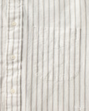 Gitman Vintage Japanese Striped Oxford - White