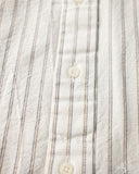 Gitman Vintage Japanese Striped Oxford - White