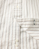 Gitman Vintage Japanese Striped Oxford - White