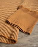 Homespun Knitwear Long Sleeve Thermal Crew - Bronze